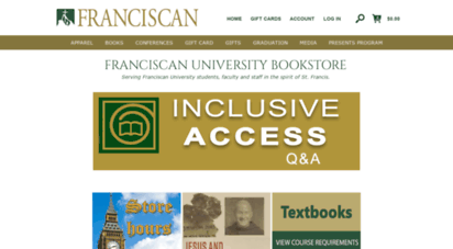 bookstore.franciscan.edu