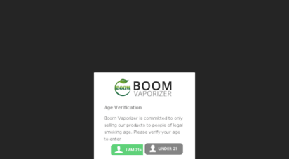 boomvaporizer.com