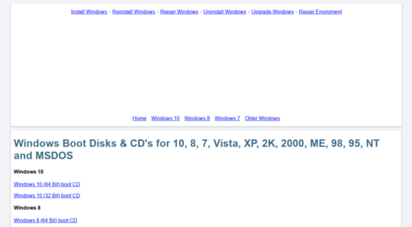 bootdisks.windowsreinstall.com