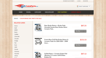brake-disc.dvautoparts.com