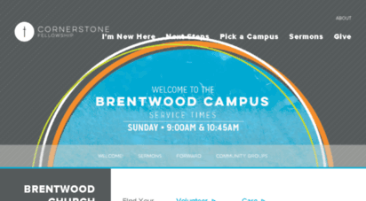 brentwood.cornerstoneweb.org