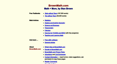brownmath.com