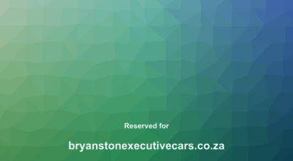 bryanstonexecutivecars.co.za