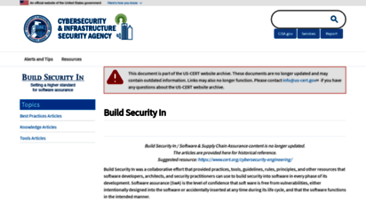 buildsecurityin.us-cert.gov