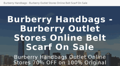burberry outlet store online