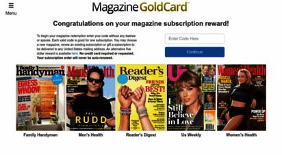 c.magazinegoldcard.com