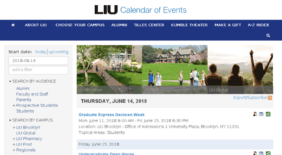 calendar.liu.edu