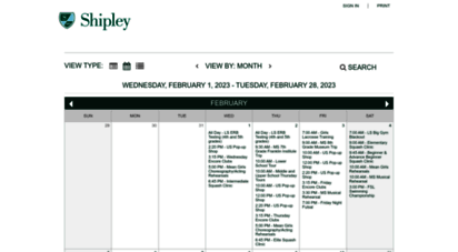 calendar.shipleyschool.org