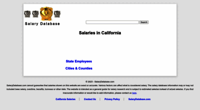 california.salarydatabase.com