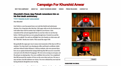 campaignforkhurshidanwar.wordpress.com