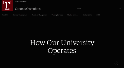 campusoperations.temple.edu