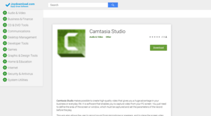 camtasia-studio.joydownload.com