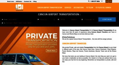 cancunairporttransportations.com