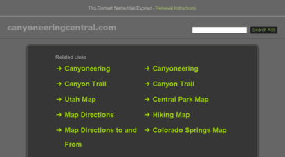 canyoneeringcentral.com