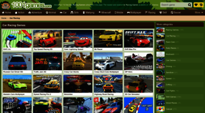 Car Racing Games, play them online for free on 1001Games.