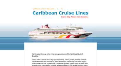 caribbean-cruise-lines.com