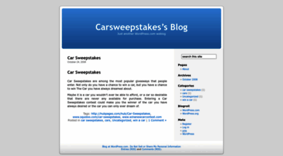 carsweepstakes.wordpress.com