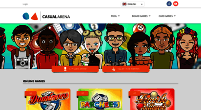 Jogos online grátis multijogador - Casual Arena