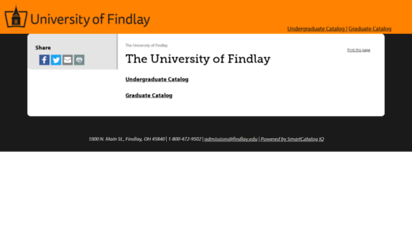 catalog.findlay.edu