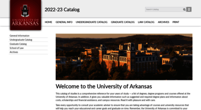 catalog.uark.edu