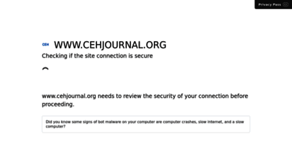 cehjournal.org