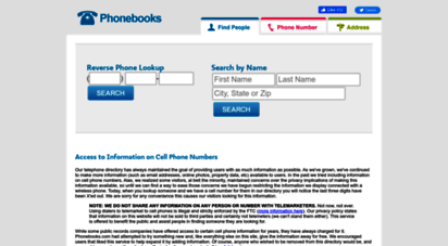 cellphonenumber.phonebooks.com