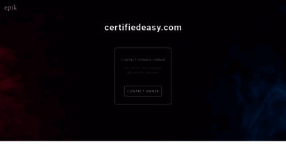 certifiedeasy.com