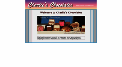 charlieschocolates.com