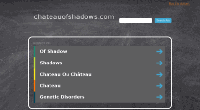 chateauofshadows.com