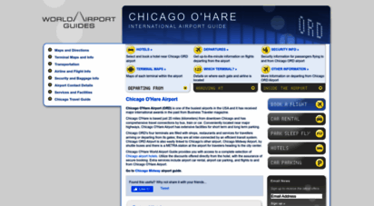 chicago-ord.worldairportguides.com