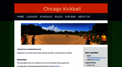 chicagokickball.leagueapps.com
