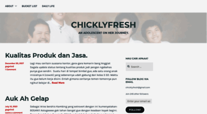 chicklyfresh.wordpress.com