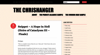 chrishanger.wordpress.com