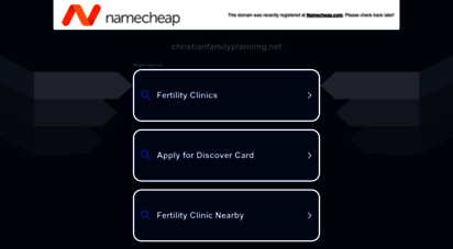 christianfamilyplanning.net