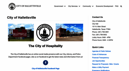 cityofhallettsville.org