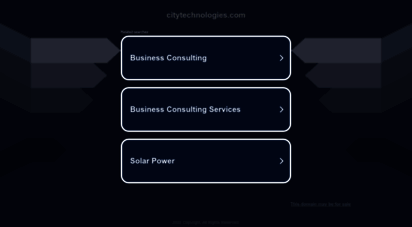 citytechnologies.com