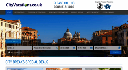 cityvacations.co.uk