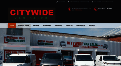 used van sales cardiff