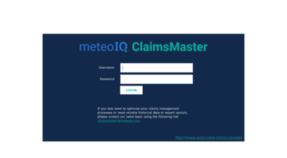 claimsmaster.meteogroup.com