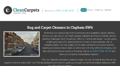 cleancarpetsclapham.co.uk