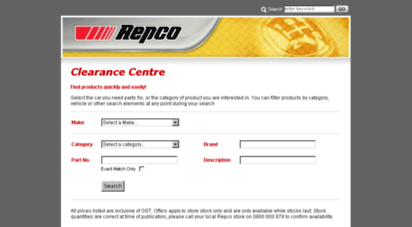 clearancecentre.repco.co.nz