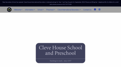 clevehouseschool.com