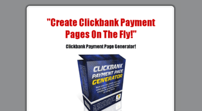 clickbankpaymentpagegenerator.com