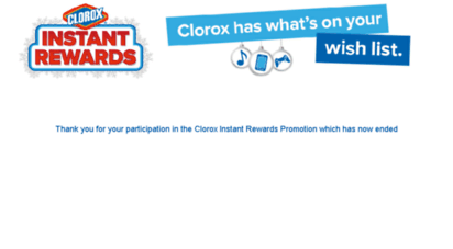 clorox.premiumrewardsplatform.com