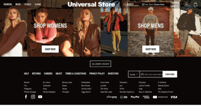 clothing.universalstore.com