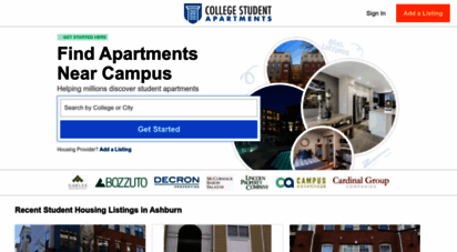 collegestudentapartments.com