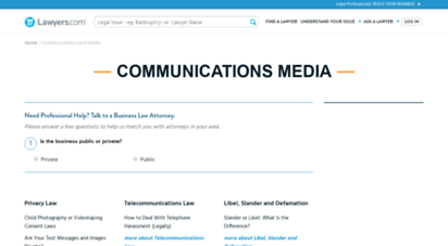 communications-media.lawyers.com