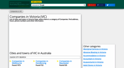 companies-vic.australia2business.com