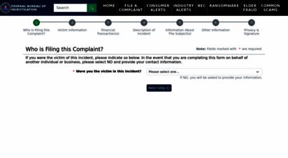 complaint.ic3.gov