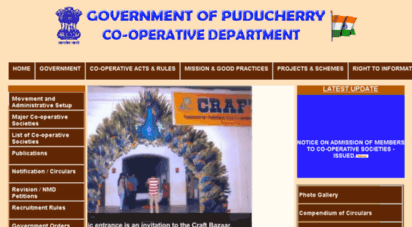 cooperation.puducherry.gov.in